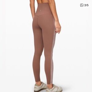 Lululemon High-Waisted High Rise Align Leggings Mauve Velvet Size 6